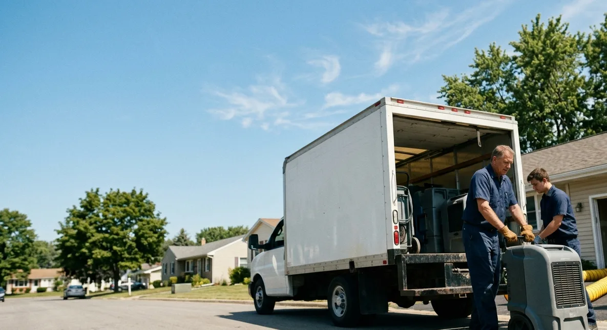 Water Damage Cleanup in Shepherdstown, WV near me